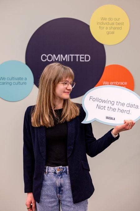 Former Giant Leap trainee Karoliina