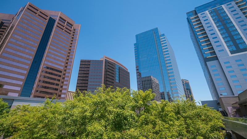 Phoenix financial district