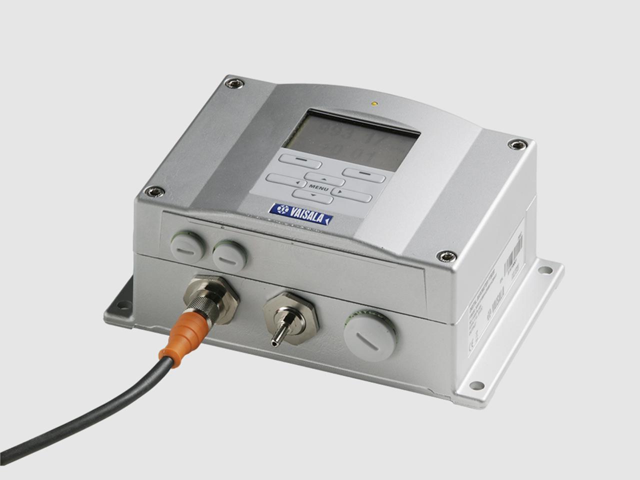 PTB330 from the side with grey backgound.