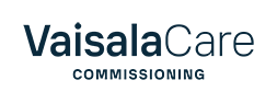 Vaisala Care Commissioning logo.