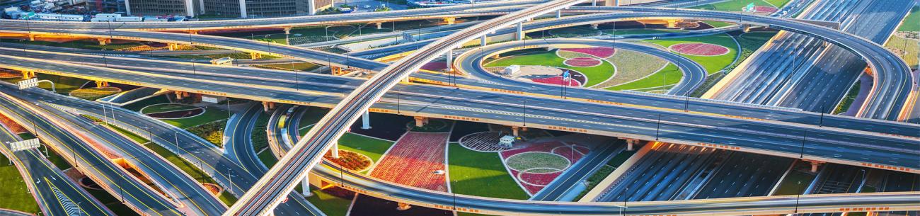 Roads in Dubai