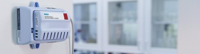 Data logger in a laboratory