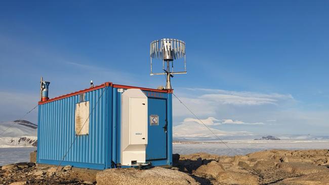 Vaisala Lidar Ceilometer CL61 at Mario Zucchelli Antarctic Station