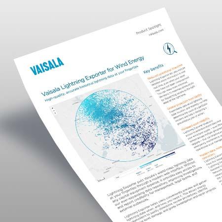 Product Spotlight: Lightning Exporter for Wind Energy 