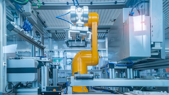 A pneumatic robot using compressed air