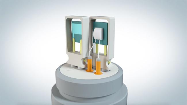 vaporized H2O2 capacitive thin film RH sensors with catalytic layer