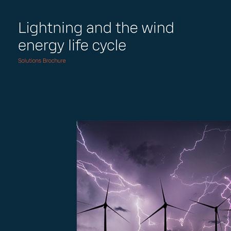 Lightning and the wind energy life cycle