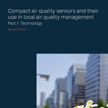 Compact air quality sensors and their use in local air quality management