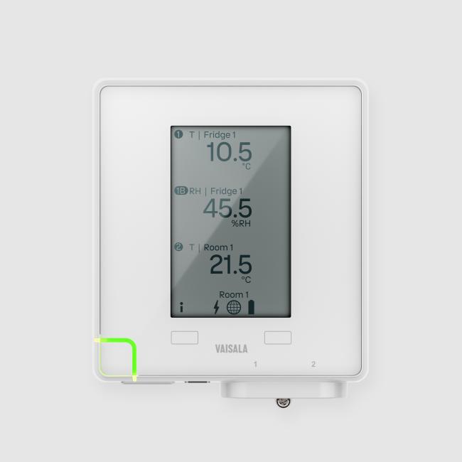 VDL200 temp, humidity and CO2 PoE data loggers