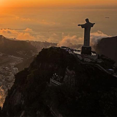 Rio de Janeiro sunset view