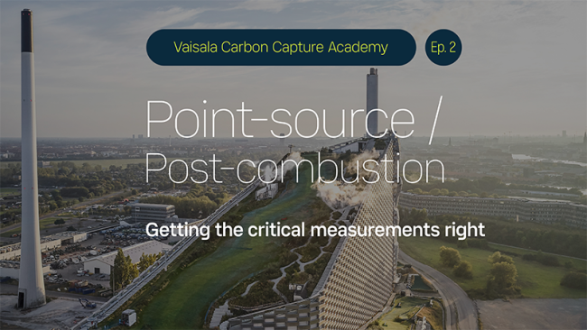 Vaisala Carbon Capture Academy ep. 2