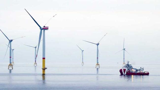Big offshore wind farm 