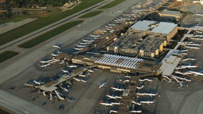 Minneapolis/ St. Paul Airport and Runway
