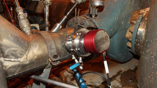 Refractometer in brown stock washing installation