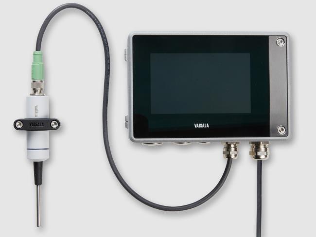 HMP1 in a holder with Indigo520 transmitter