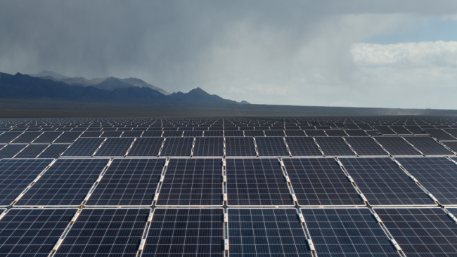Gobi Desert Solar Power Station