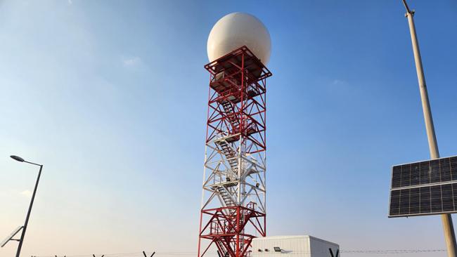 Vaisala weather radar in UAE.