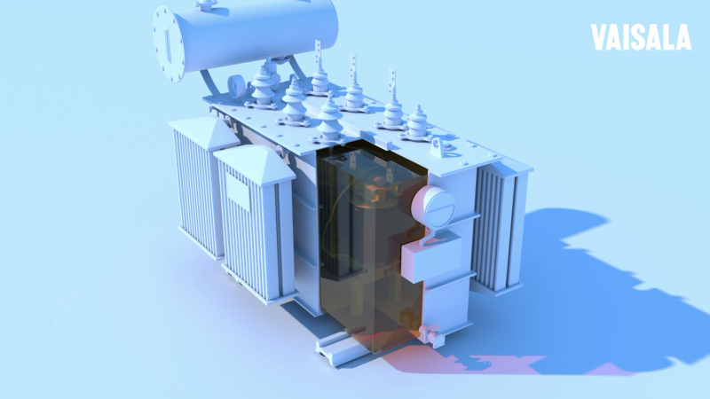 recorte de un transformador sellado