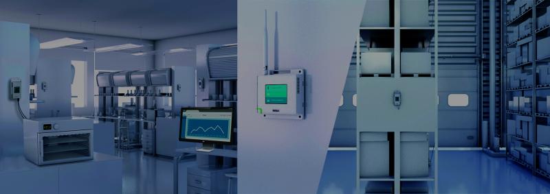 Continuous environmental monitoring system with alarm and reporting