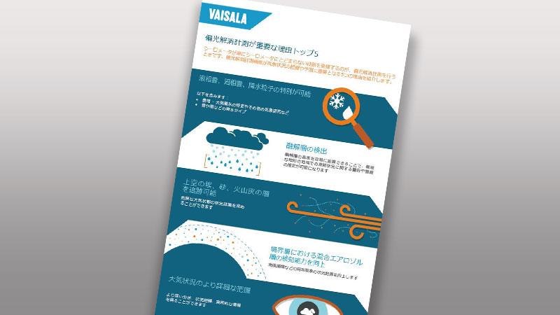 偏光解消計測機能が重要な理由トップ5　INFOGRAPHIC