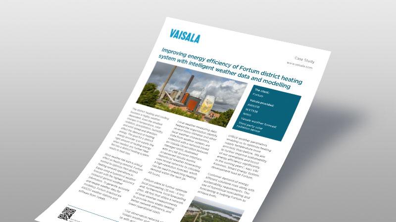 Improving district heating system energy efficiency 
