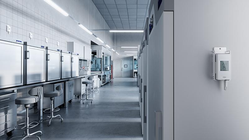 Data logger for wireless monitoring of controlled areas