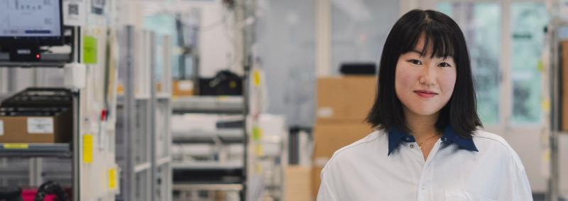 Giant Leap intern in Vaisala Instrument Factory