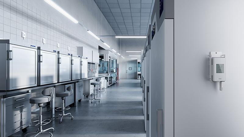 Lab with RFL100 continuous monitoring system