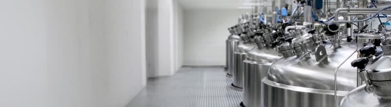 Pharmaceutical production facility.