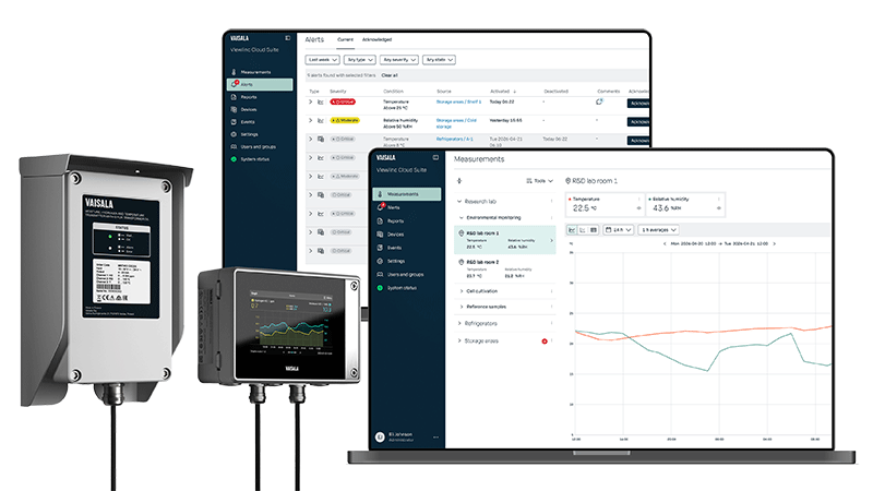 MHT410 power fleet management with Viewlinc Cloud Suite