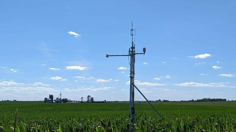 Vaisala Quanterra Ecosystem Monitoring Station on a field