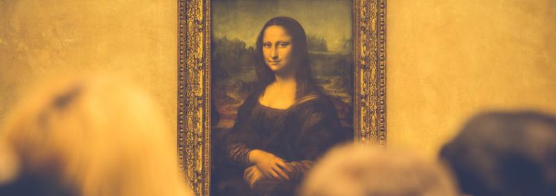 Mona Lisa in the Louvre