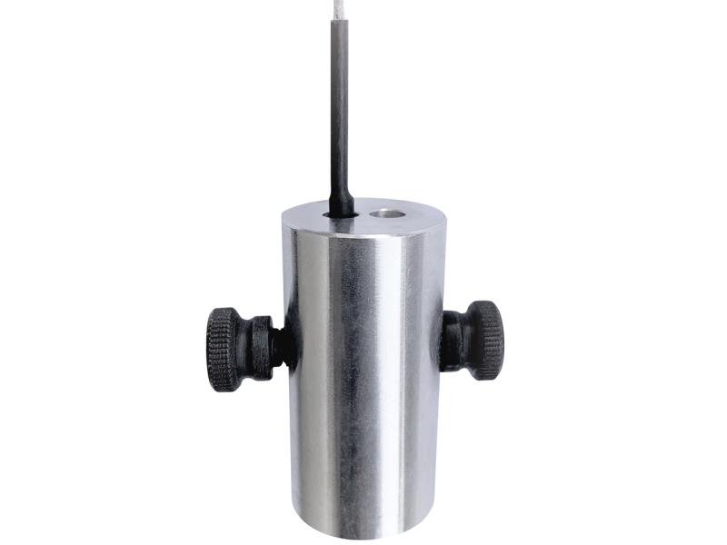 Thermal damping block for data logger temperature probe