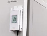 RFL100 CO2 data logger on incubator