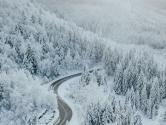 Norway winter road