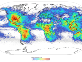 aisala Xweather Annual Lightning Report 2023 global lightning density