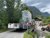 Transporting an OPT100 to a Power Transformer in the Alps