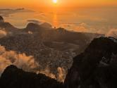 Rio de Janeiro sunset view