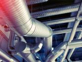 Industrial ventilation pipes