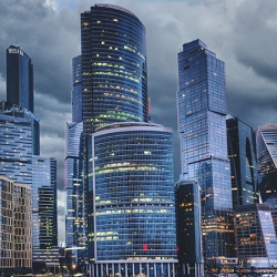 Big high rise  buildings in a city image: pixabay: serbuxarev