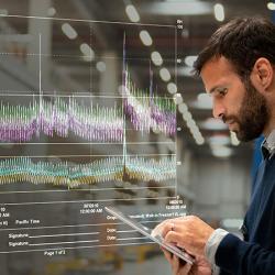 保管倉庫のバリデーションにおけるマッピング試験のグラフ