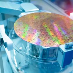 Semiconductor tool processing a wafer