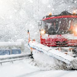 Winter Road weather