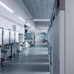 Lab with RFL100 continuous monitoring system