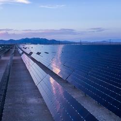 Solar farm in Nevada