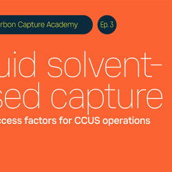 Liquid solvent-based carbon capture process (webinar)