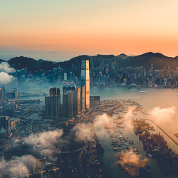 Hong Kong sunset