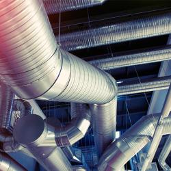 Industrial ventilation pipes