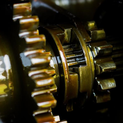 Industrial Process with Oil &amp; Gears