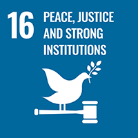SDG 16 Strong institutions